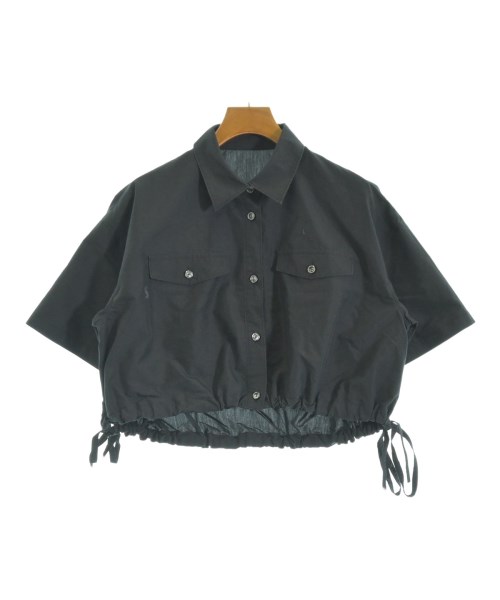 ADAM ET ROPE（アダムエロペ）カジュアルシャツ 黒 サイズ:F レディース/2200672627040