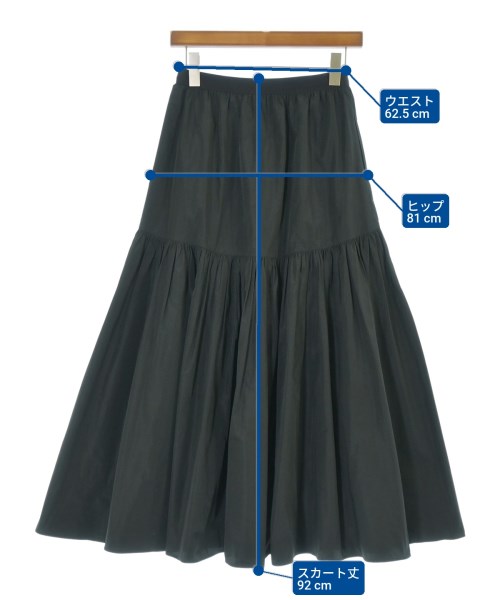 ADAM ET ROPE（アダムエロペ）ロング・マキシ丈スカート 黒 サイズ:F レディース/2200679074090