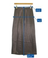 ADAM ET ROPE（アダムエロペ）ロング・マキシ丈スカート 茶 サイズ:36(S位) レディース/2200672876080