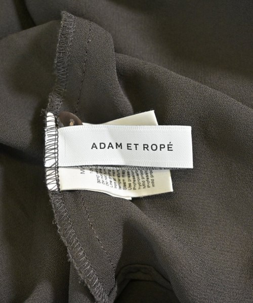 ADAM ET ROPE（アダムエロペ）ブラウス 茶 サイズ:F レディース/2200678895061