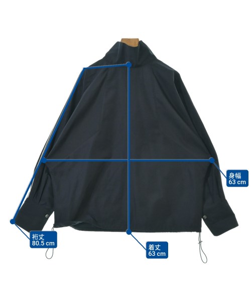 ADAM ET ROPE（アダムエロペ）カジュアルシャツ 紺 サイズ:F レディース/2200679545040