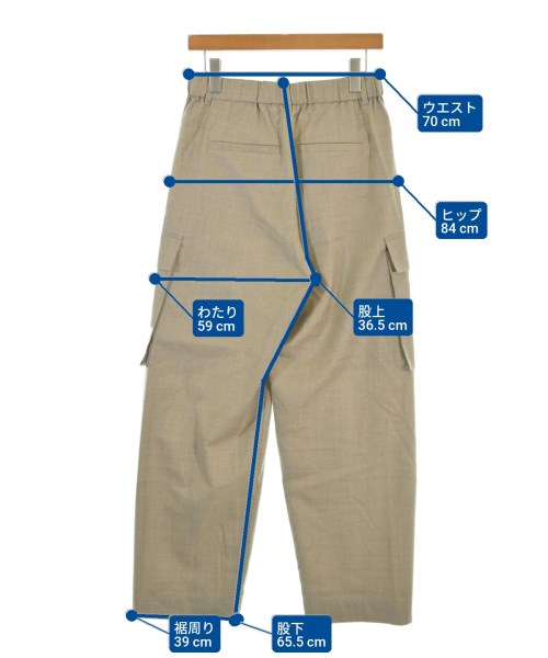 ADAM ET ROPE（アダムエロペ）カーゴパンツ ベージュ サイズ:36(S位) レディース/2200668191036