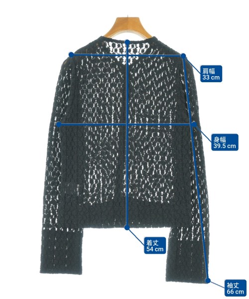 ADAM ET ROPE（アダムエロペ）カーディガン 黒 サイズ:F レディース/2200676557022