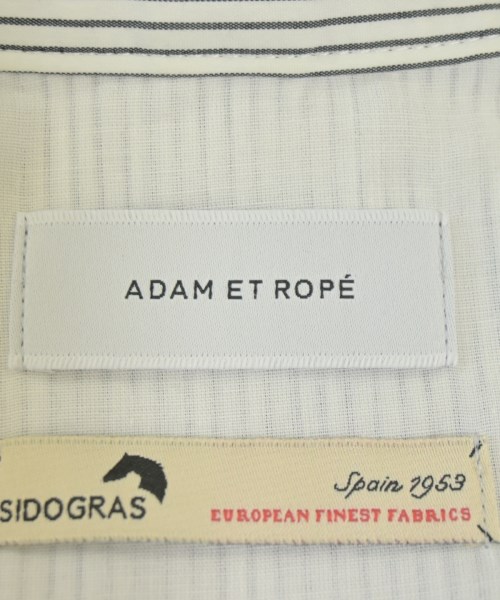 ADAM ET ROPE（アダムエロペ）カジュアルシャツ 白 サイズ:F レディース/2200681201019