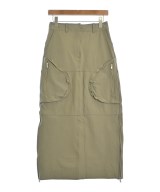 ADAM ET ROPE（アダムエロペ）ロング・マキシ丈スカート カーキ サイズ:36(S位) レディース/2200681201033