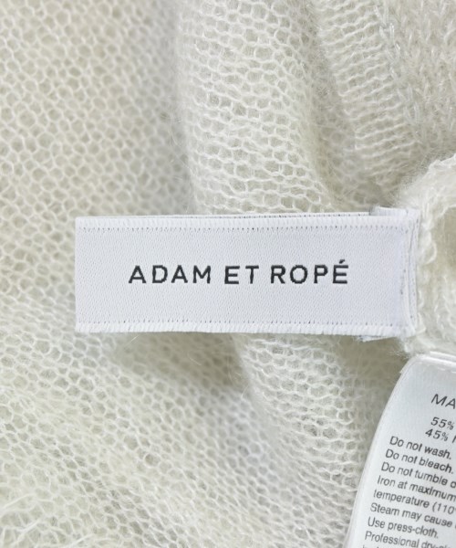 ADAM ET ROPE（アダムエロペ）カーディガン 白 サイズ:F レディース/2200681201095