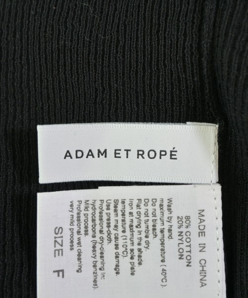 ADAM ET ROPE（アダムエロペ）ニット・セーター 黒 サイズ:F レディース/2200694974054