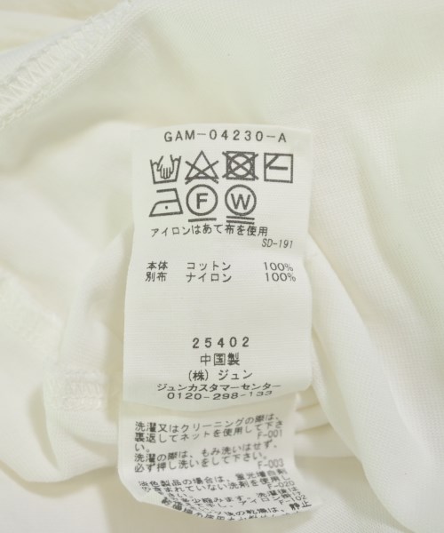 ADAM ET ROPE（アダムエロペ）Tシャツ・カットソー 白 サイズ:F レディース/2200696567056