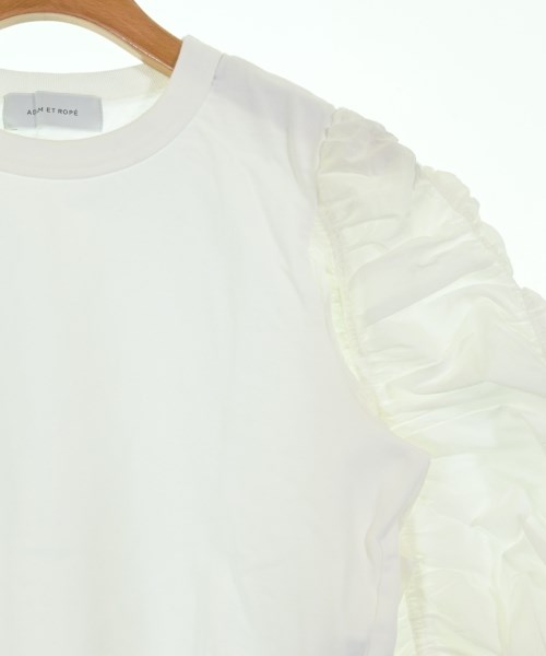 ADAM ET ROPE（アダムエロペ）Tシャツ・カットソー 白 サイズ:F レディース/2200696567056