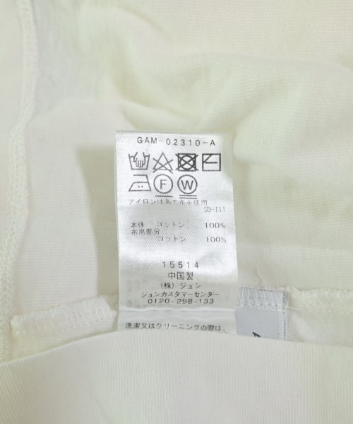 ADAM ET ROPE（アダムエロペ）Tシャツ・カットソー 白 サイズ:F レディース/2200696567063