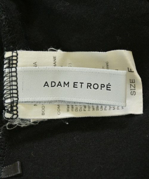 ADAM ET ROPE（アダムエロペ）Tシャツ・カットソー 黒 サイズ:-(S位) レディース/2200695671228