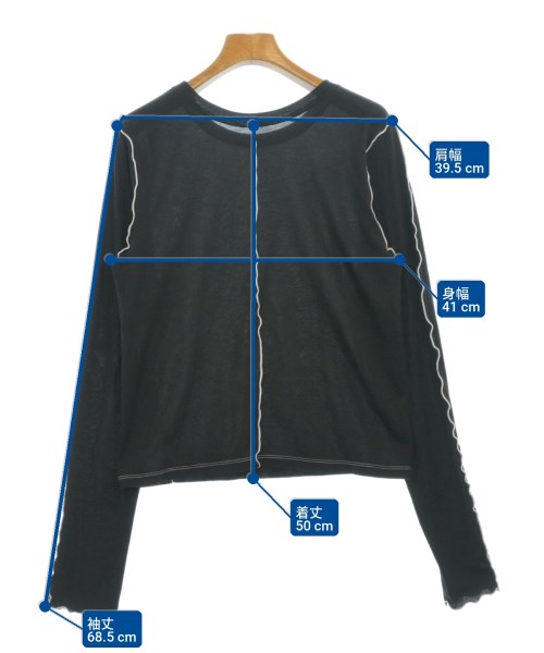 ADAM ET ROPE（アダムエロペ）Tシャツ・カットソー 黒 サイズ:F レディース/2200698808232