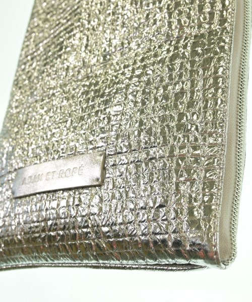 ADAM ET ROPE（アダムエロペ）クラッチバッグ シルバー サイズ:- レディース/2200647319055