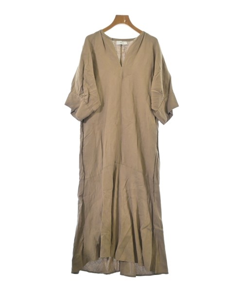 ADAM ET ROPE(アダムエロペ)ワンピース 茶 サイズ:F/2200650471146