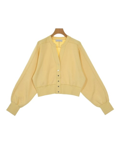 ADAM ET ROPE(アダムエロペ)カーディガン 黄 サイズ:F/2200650626034