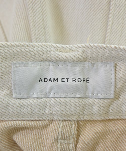 ADAM ET ROPE（アダムエロペ）デニムパンツ 白 サイズ:36(S位) レディース/2200649799015