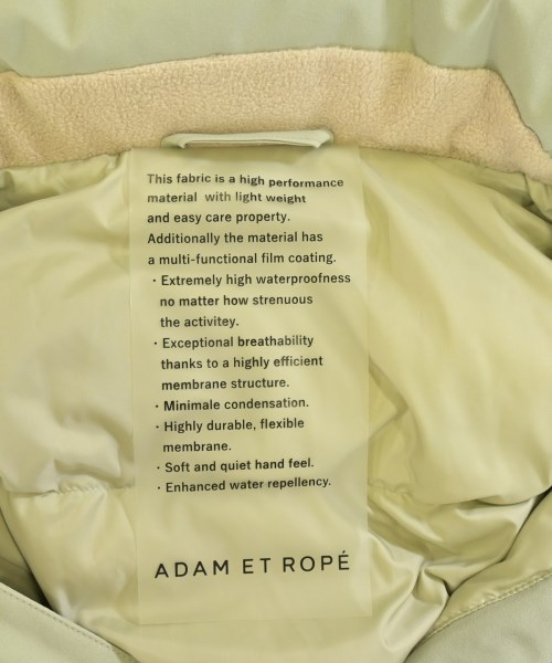 ADAM ET ROPE（アダムエロペ）ダウンジャケット/ダウンベスト 緑 サイズ:M レディース/2200653964010