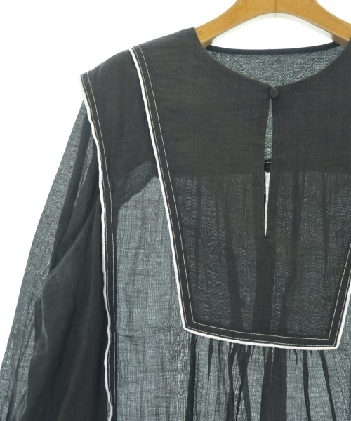 ADAM ET ROPE（アダムエロペ）カジュアルシャツ 黒 サイズ:F レディース/2200658077036