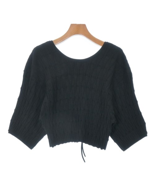 ADAM ET ROPE(アダムエロペ)ニット・セーター 黒 サイズ:F/2200656795116