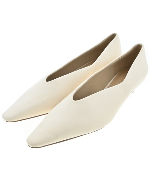 ADAM ET ROPE(アダムエロペ)パンプス 白 サイズ:24.5cm/2200661598016