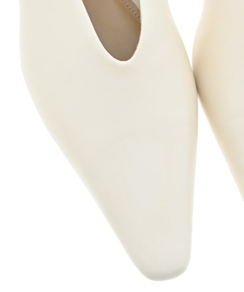 ADAM ET ROPE（アダムエロペ）パンプス 白 サイズ:24.5cm レディース/2200661598016