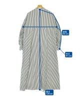 ADAM ET ROPE（アダムエロペ）シャツワンピース グレー サイズ:F レディース/2200705517300
