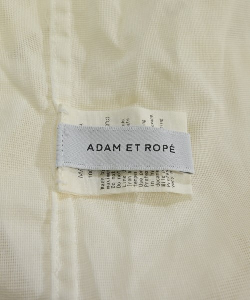 ADAM ET ROPE（アダムエロペ）カジュアルシャツ 白 サイズ:F レディース/2200711938045