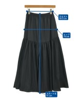 ADAM ET ROPE（アダムエロペ）ロング・マキシ丈スカート 黒 サイズ:F レディース/2200709976059