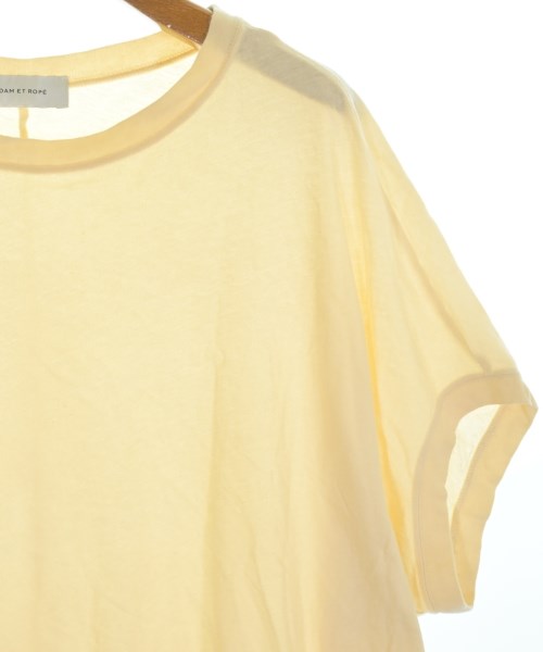 ADAM ET ROPE（アダムエロペ）Tシャツ・カットソー 黄 サイズ:F レディース/2200714674018