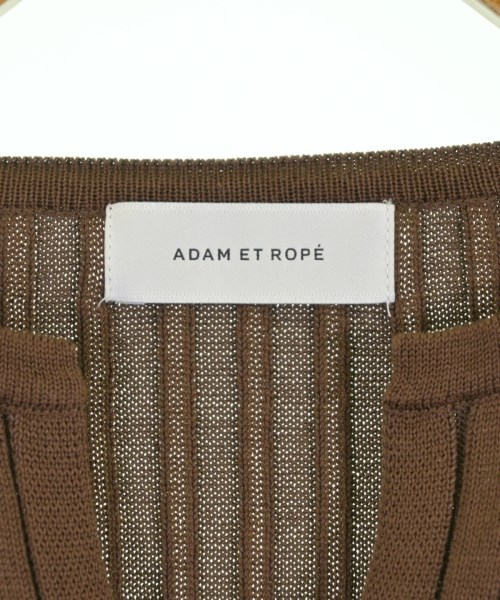 ADAM ET ROPE（アダムエロペ）ニット・セーター 茶 サイズ:F レディース/2200708411094