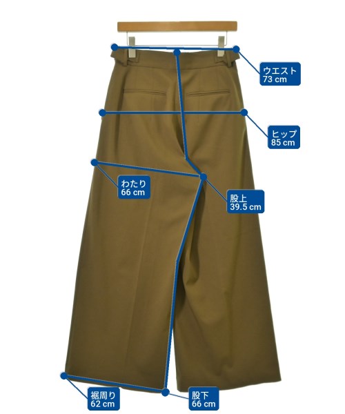 ADAM ET ROPE（アダムエロペ）スラックス 茶 サイズ:38(M位) レディース/2200717387069