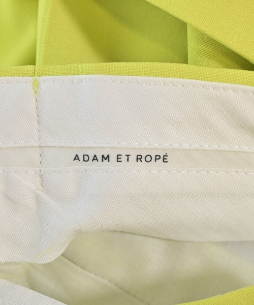 ADAM ET ROPE（アダムエロペ）スラックス 黄 サイズ:34(XS位) レディース/2200702619113
