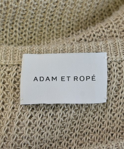 ADAM ET ROPE（アダムエロペ）ニット・セーター ベージュ サイズ:F レディース/2200714312040