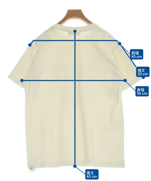ADAM ET ROPE（アダムエロペ）Tシャツ・カットソー 白 サイズ:F レディース/2200717261093