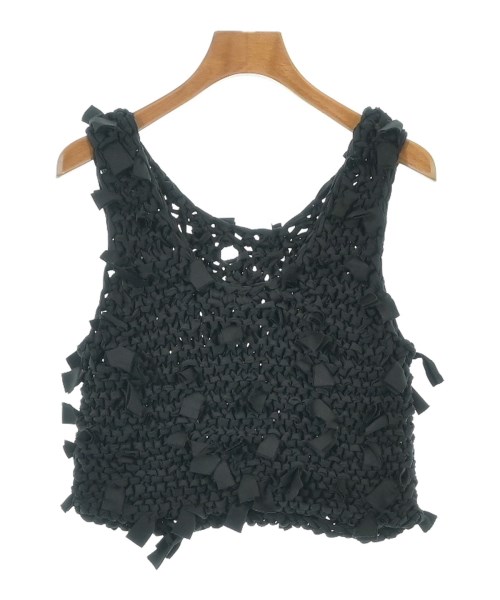 ADAM ET ROPE(アダムエロペ)ベスト/ノースリーブ 黒 サイズ:F/2200628724120