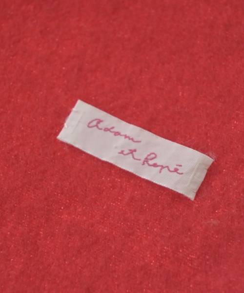 ADAM ET ROPE（アダムエロペ）マフラー 赤 サイズ:- レディース/2200634156052