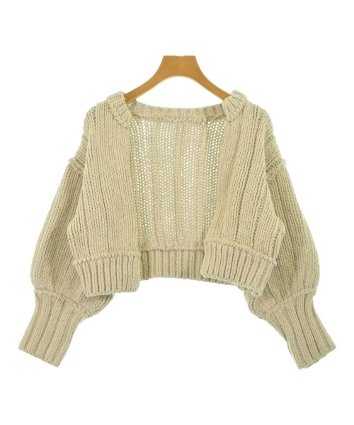 ADAM ET ROPE(アダムエロペ)カーディガン ベージュ サイズ:F/2200634124211