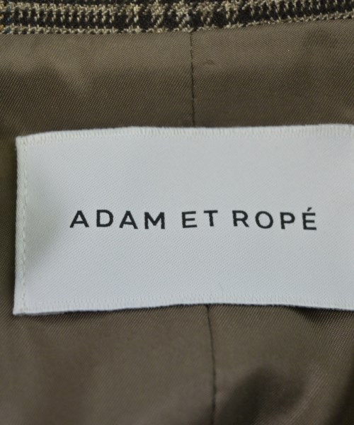 ADAM ET ROPE（アダムエロペ）テーラードジャケット 茶 サイズ:36(S位) レディース/2200636629011