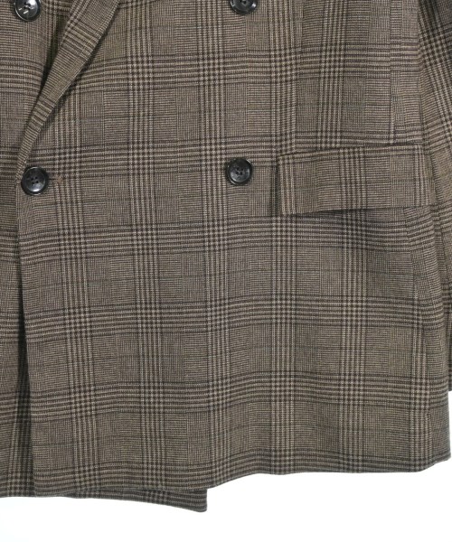 ADAM ET ROPE（アダムエロペ）テーラードジャケット 茶 サイズ:36(S位) レディース/2200636629011