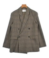 ADAM ET ROPE（アダムエロペ）テーラードジャケット 茶 サイズ:36(S位) レディース/2200636629011