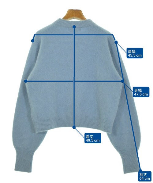 ADAM ET ROPE（アダムエロペ）ニット・セーター 青 サイズ:F レディース/2200643872028