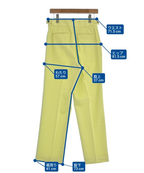 ADAM ET ROPE（アダムエロペ）スラックス 緑 サイズ:38(M位) レディース/2200609181072