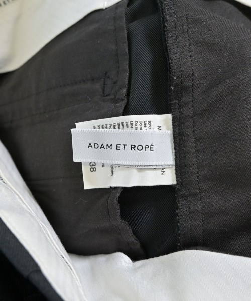 ADAM ET ROPE（アダムエロペ）スラックス 黒 サイズ:38(M位) レディース/2200609181089