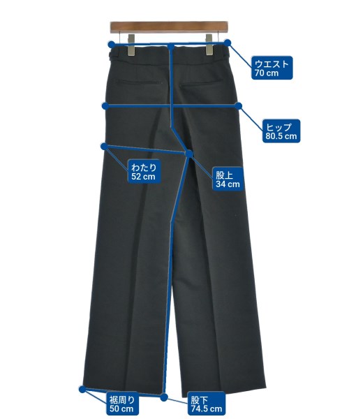 ADAM ET ROPE（アダムエロペ）スラックス 黒 サイズ:38(M位) レディース/2200609181089