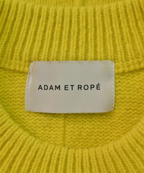 ADAM ET ROPE（アダムエロペ）ニット・セーター 黄 サイズ:F レディース/2200623099087