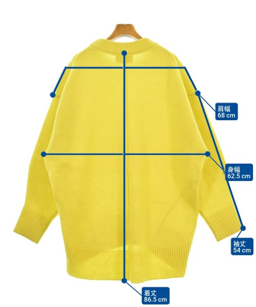 ADAM ET ROPE（アダムエロペ）ニット・セーター 黄 サイズ:F レディース/2200623099087