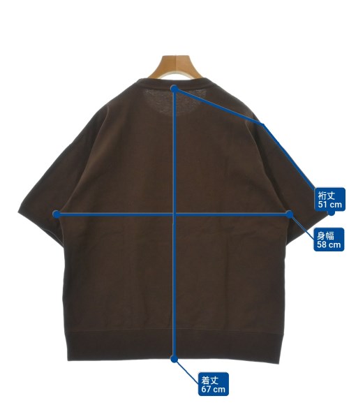 ADAM ET ROPE（アダムエロペ）Tシャツ・カットソー 茶 サイズ:M レディース/2200641325038