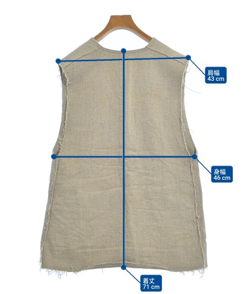 ADAM ET ROPE（アダムエロペ）ベスト ベージュ サイズ:F レディース/2200642449085