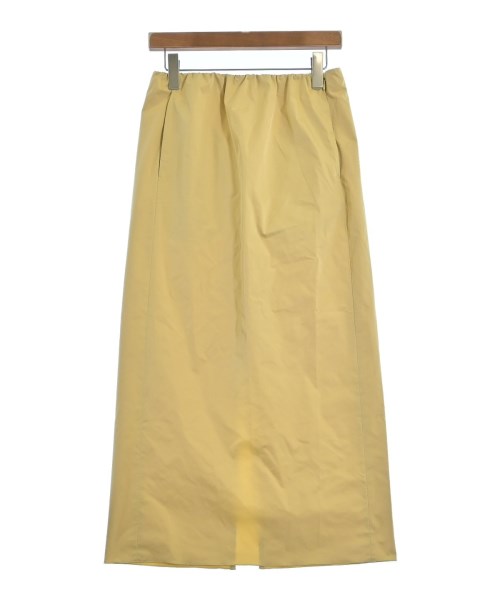 ADAM ET ROPE(アダムエロペ)ロング・マキシ丈スカート 黄 サイズ:38(M位)/2200642449177