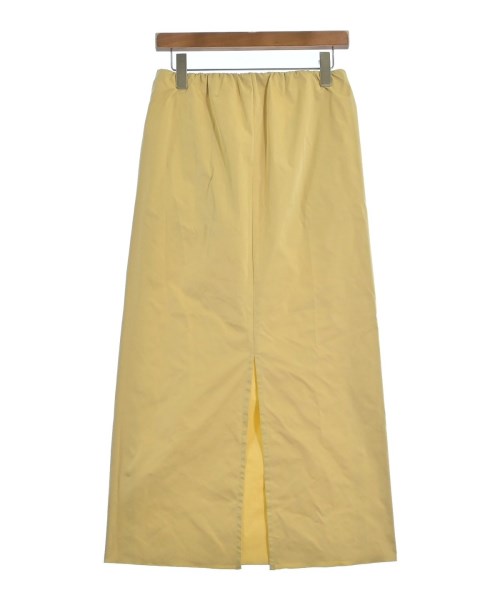 ADAM ET ROPE（アダムエロペ）ロング・マキシ丈スカート 黄 サイズ:38(M位) レディース/2200642449177